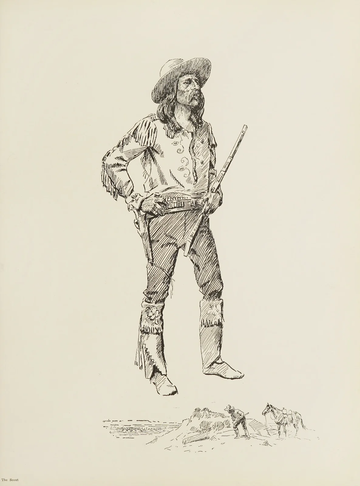 The Scout av Charles Marion Russell
