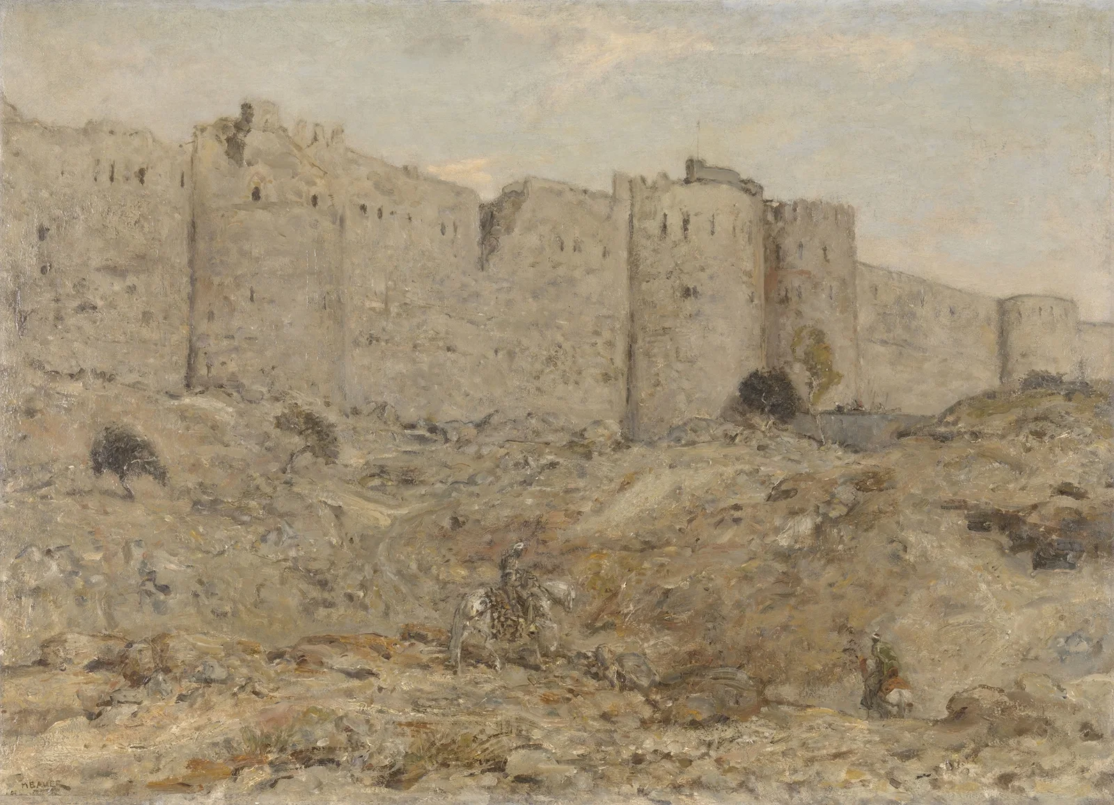 City wall in India av Marius Bauer