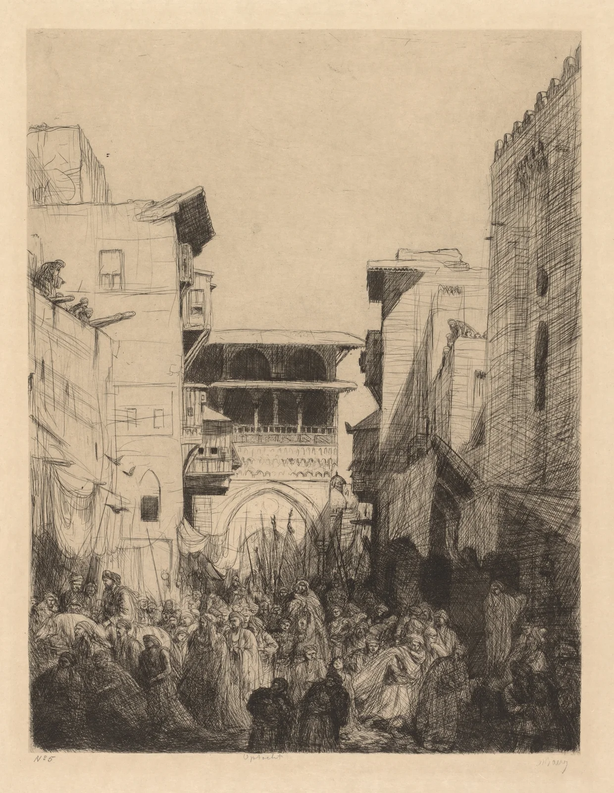 Street in Cairo av Marius Bauer