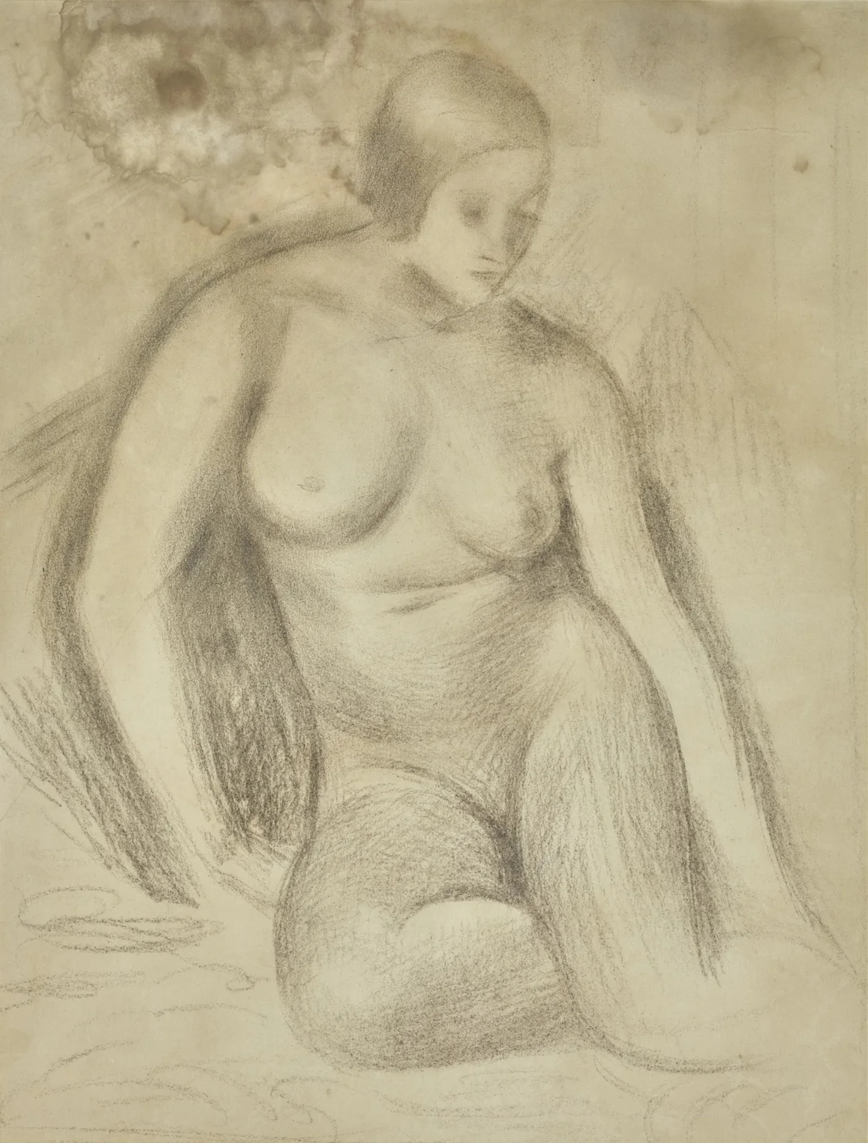 Nude Study av Mark Gertler