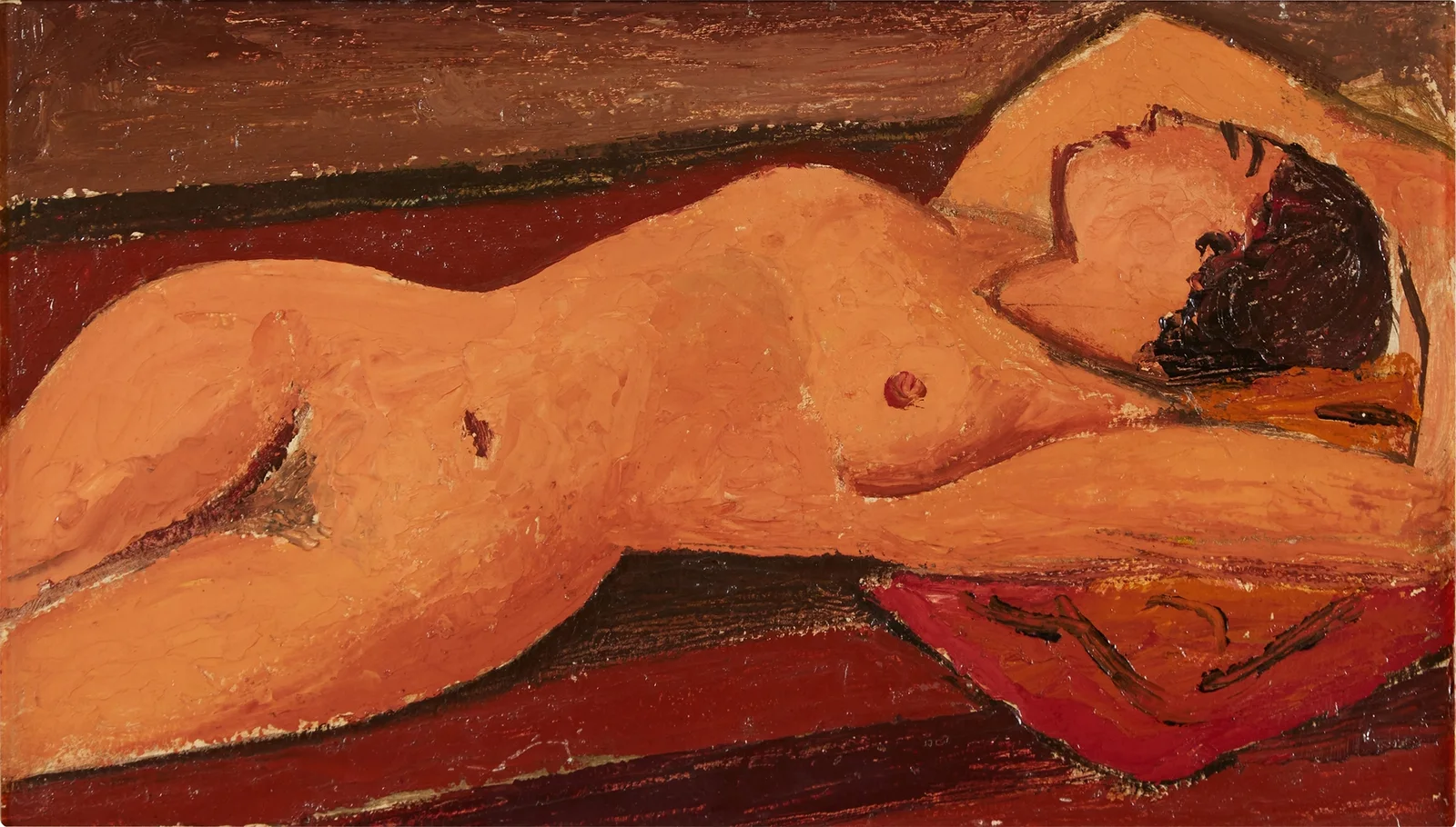 Reclining Nude av Mark Gertler