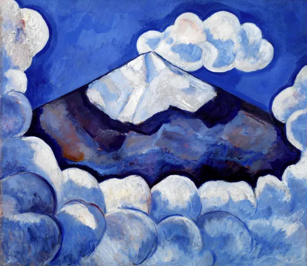 Popocatepetl, Spirited Morning– Mexico av Marsden Hartley