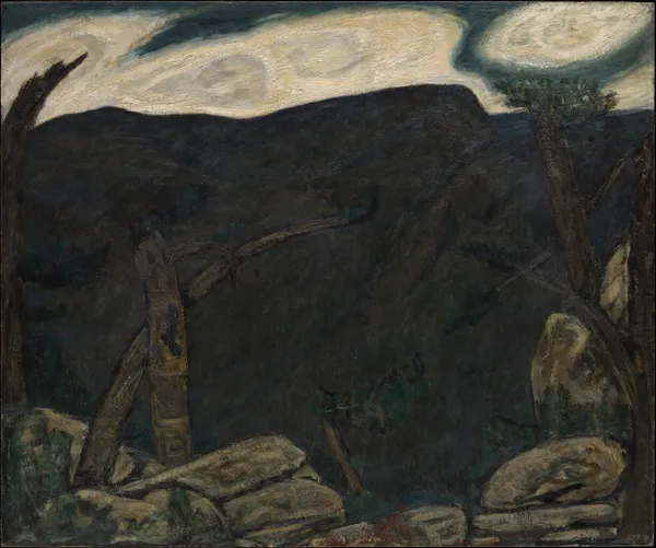 The Dark Mountain, No. 2 av Marsden Hartley