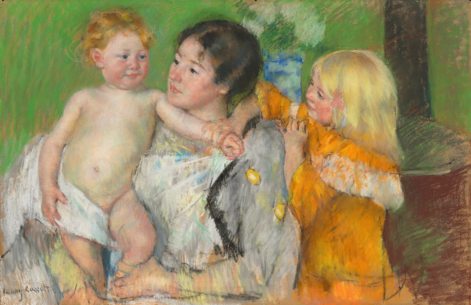 After the Bath av Mary Cassatt