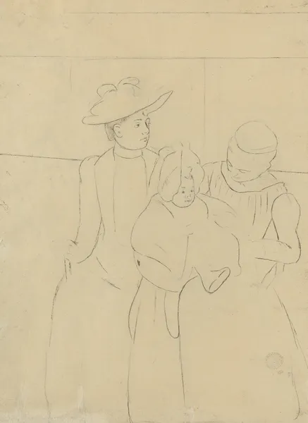 In the Omnibus (verso), 1891 – nr 2 av Mary Cassatt