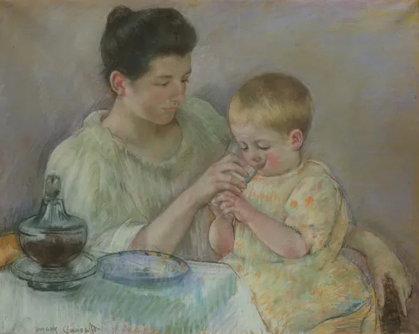 Mother Feeding Child av Mary Cassatt
