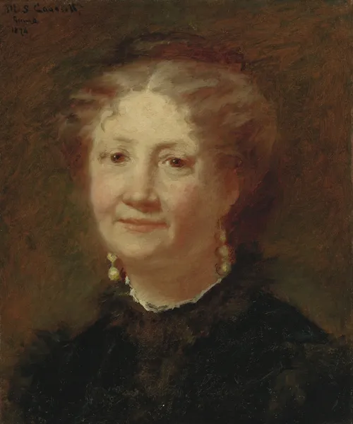 Portrait of Mme Cortier av Mary Cassatt