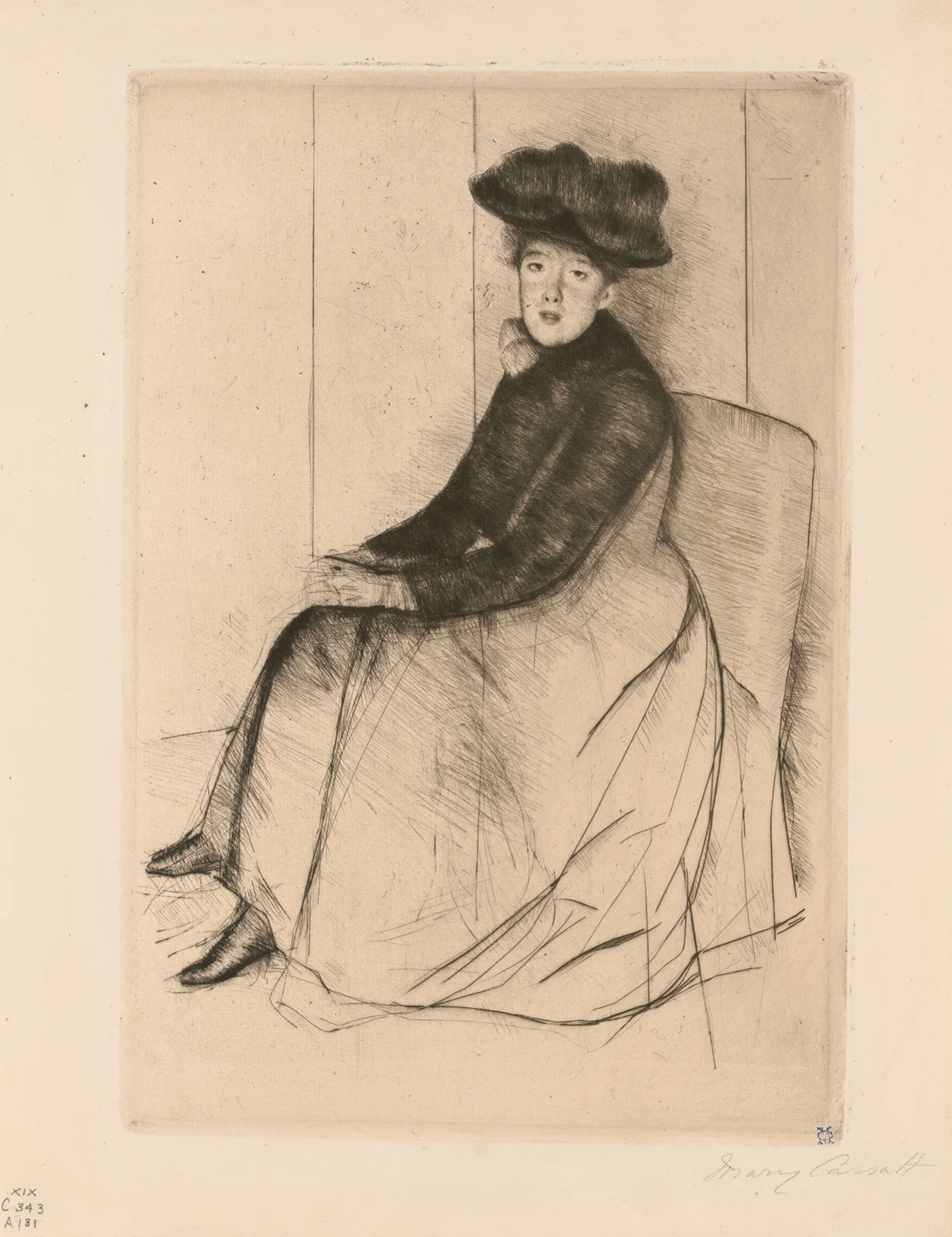 Reflection av Mary Cassatt