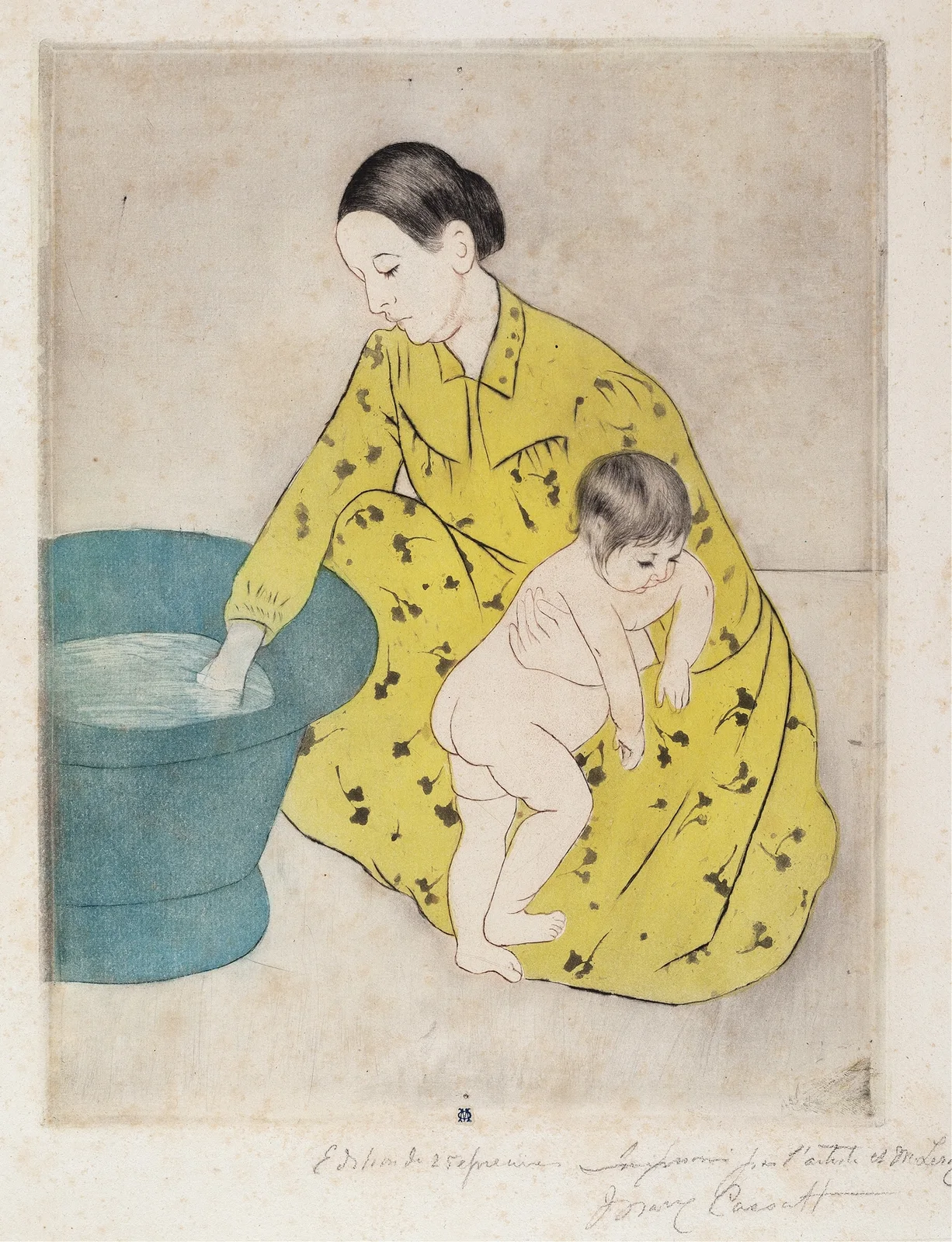 The Bath av Mary Cassatt