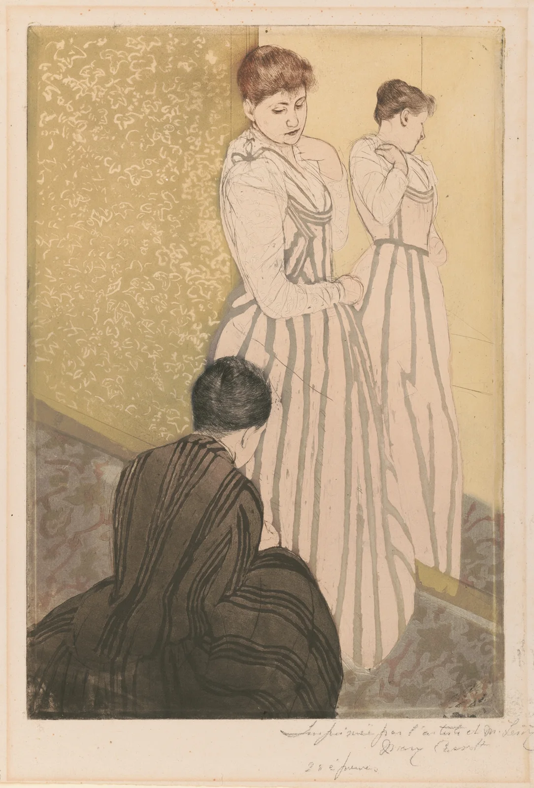 The fitting av Mary Cassatt