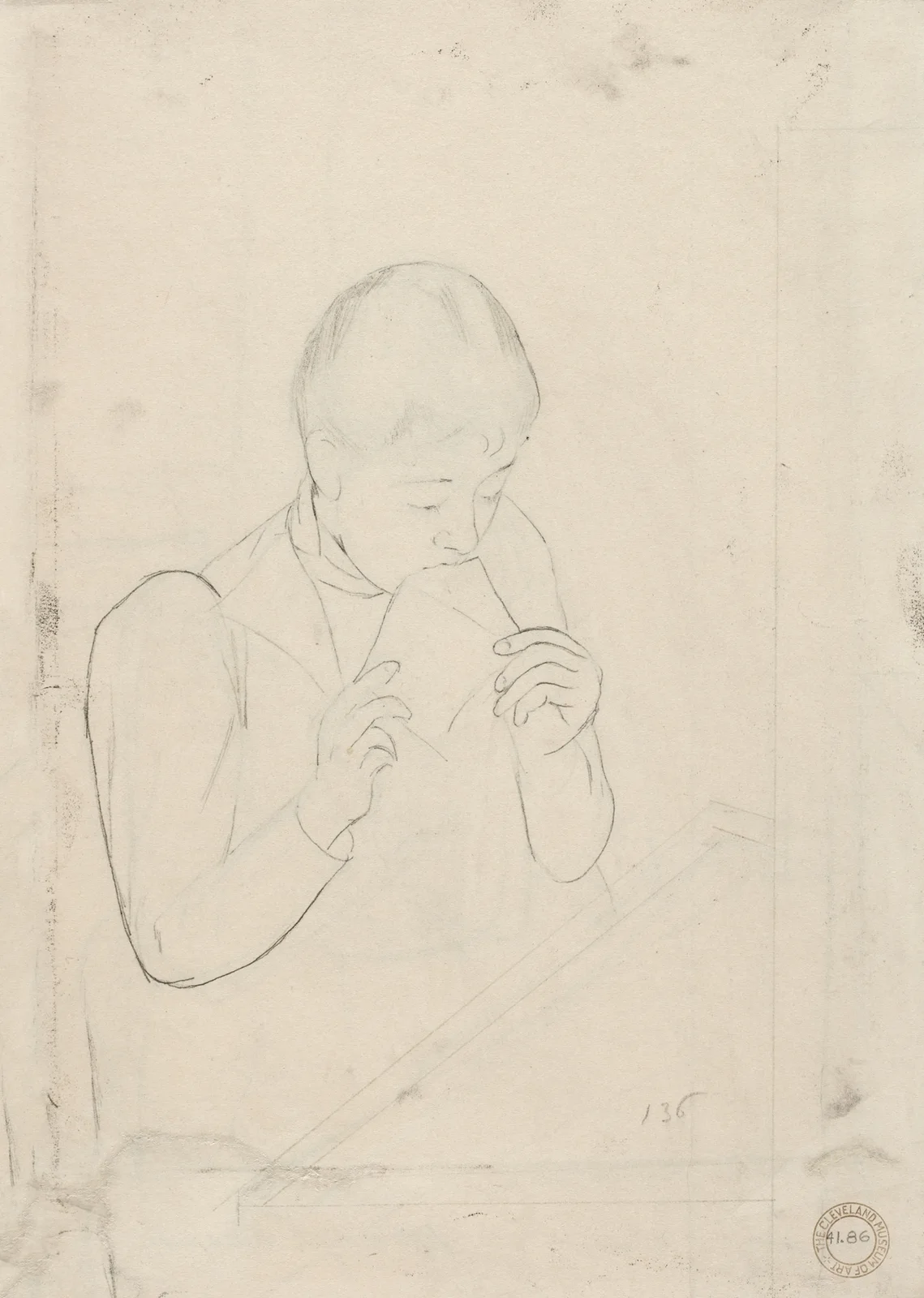 The Letter av Mary Cassatt