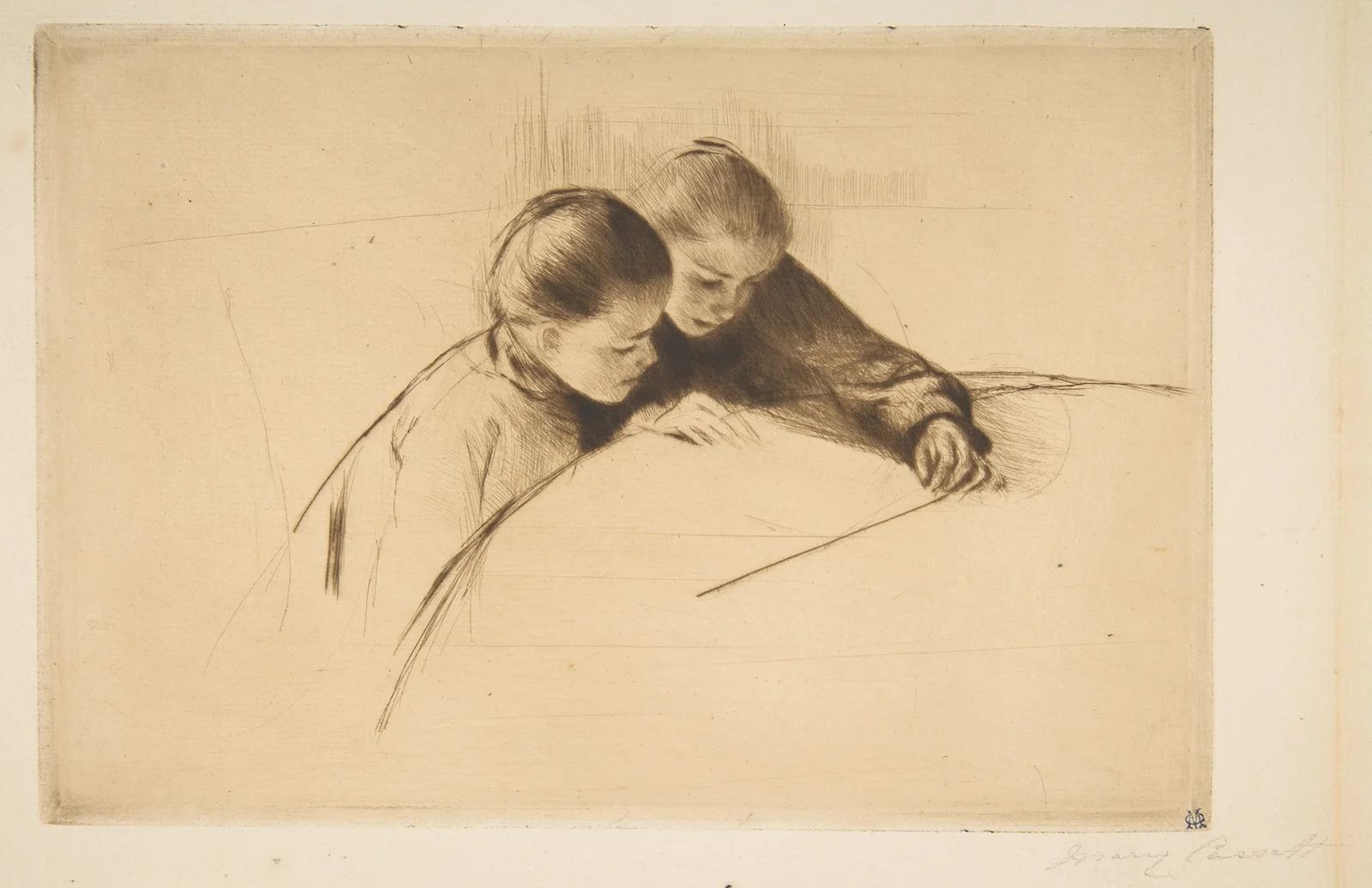 The Map av Mary Cassatt