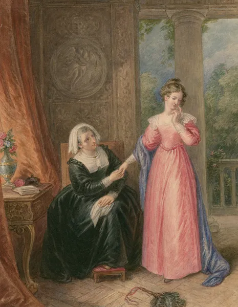 A scene from All’s well that ends well av John Massey Wright