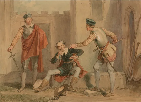 Illustrations to Shakespeare Pl.009 av John Massey Wright
