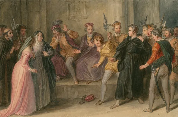 Illustrations to Shakespeare Pl.022 av John Massey Wright