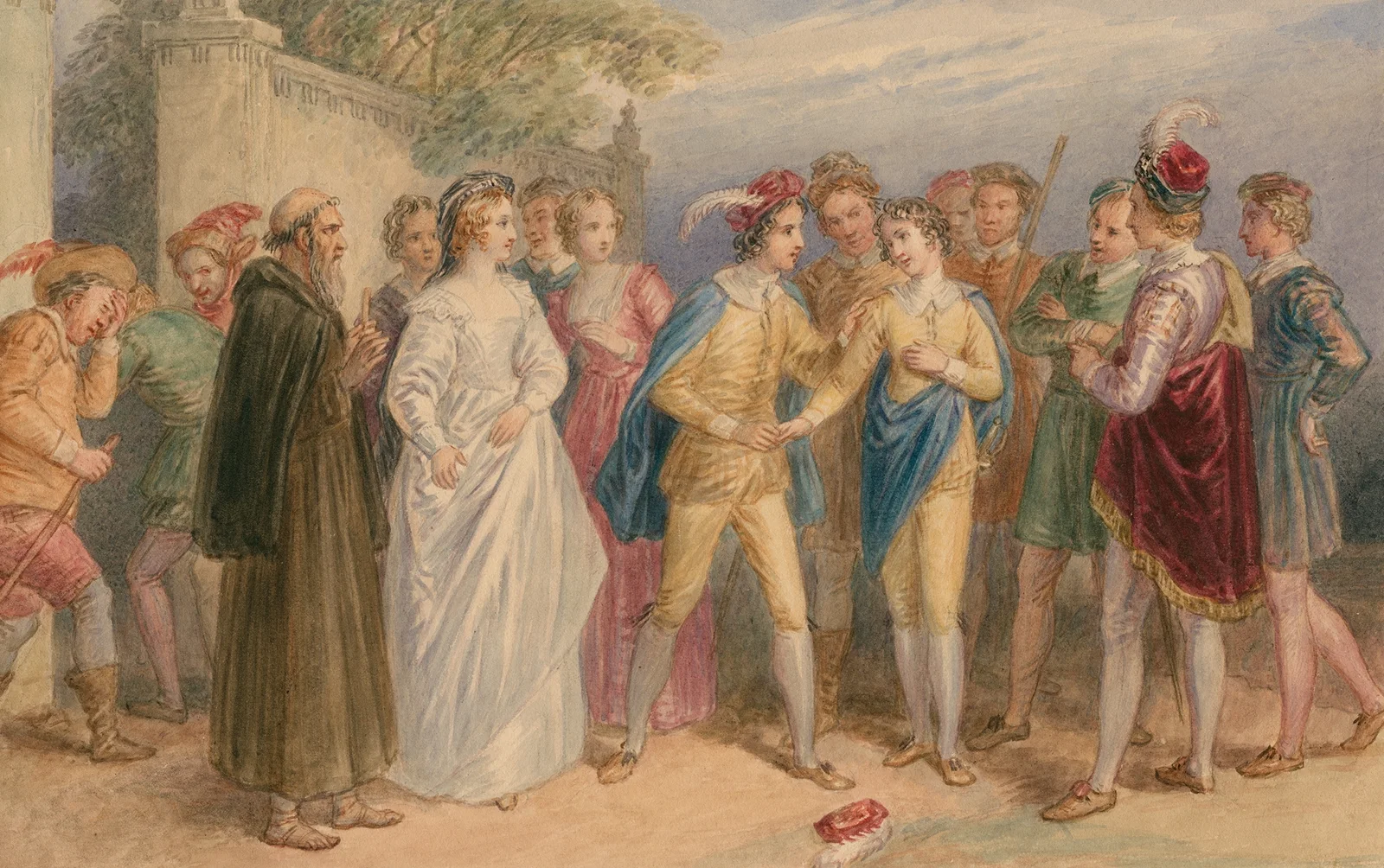 Illustrations to Shakespeare Pl.027 (19th century) av John Massey Wright