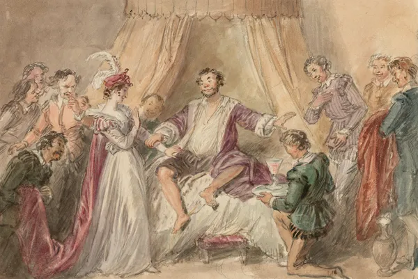 Illustrations to Shakespeare Pl.030 (19th century) av John Massey Wright