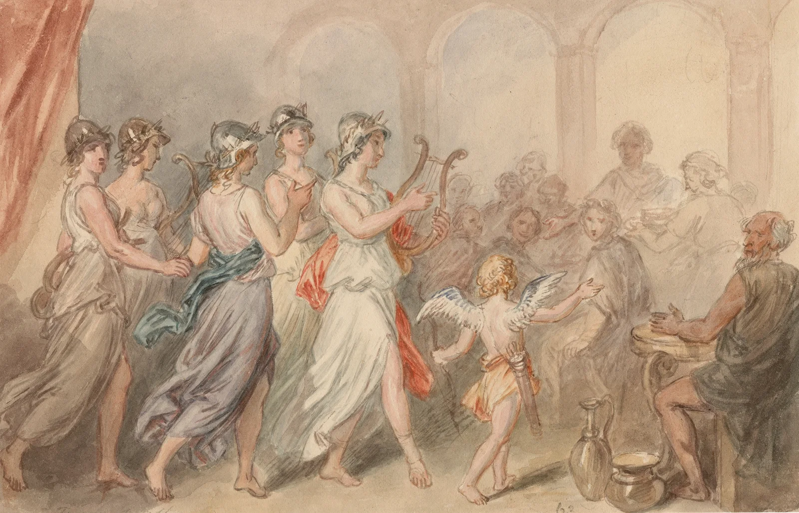 Illustrations to Shakespeare Pl.038 av John Massey Wright