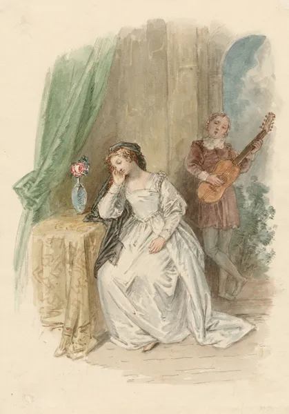 Illustrations to Shakespeare Pl.054 av John Massey Wright