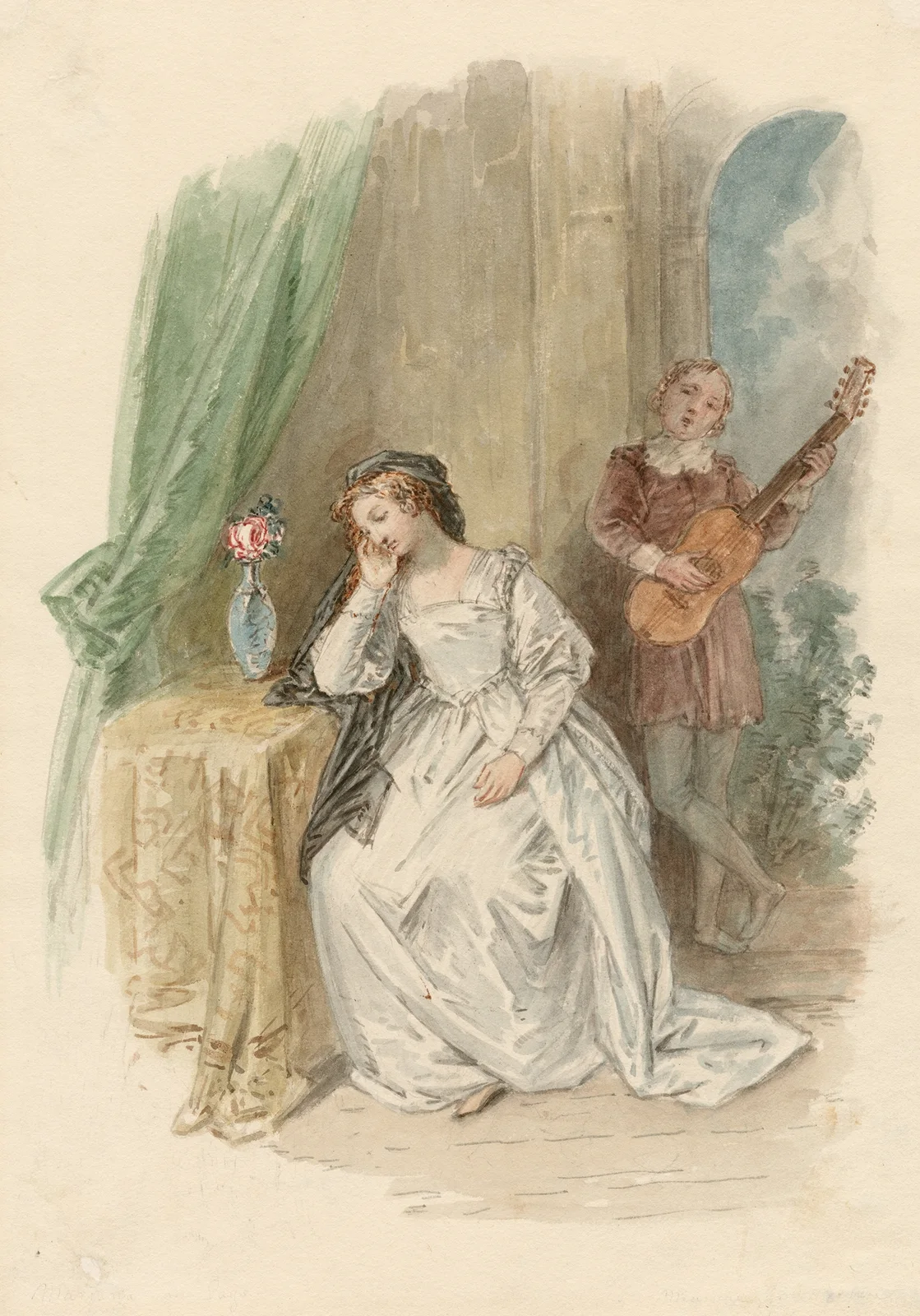 Illustrations to Shakespeare Pl.054 av John Massey Wright