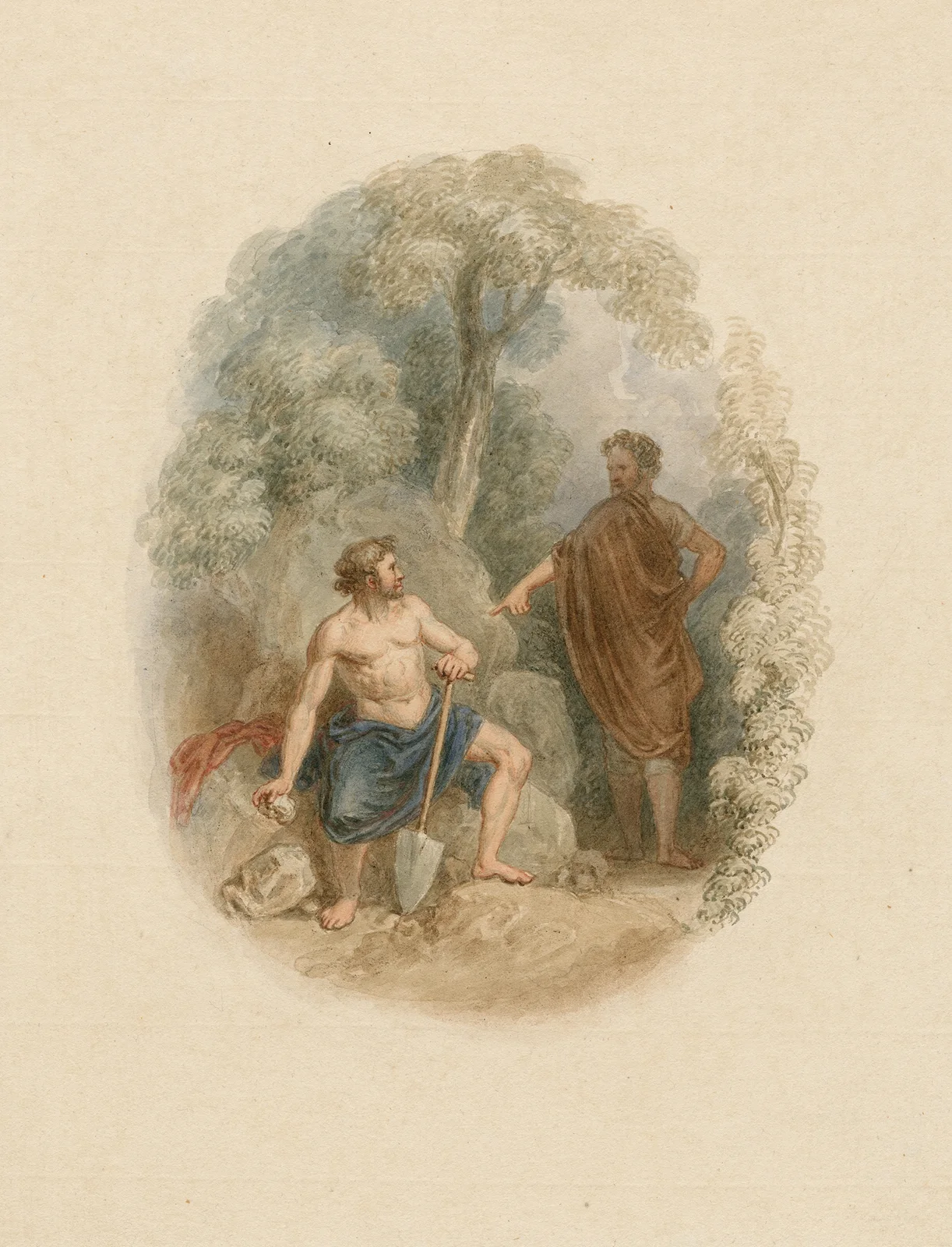 Illustrations to Shakespeare Pl.084 av John Massey Wright
