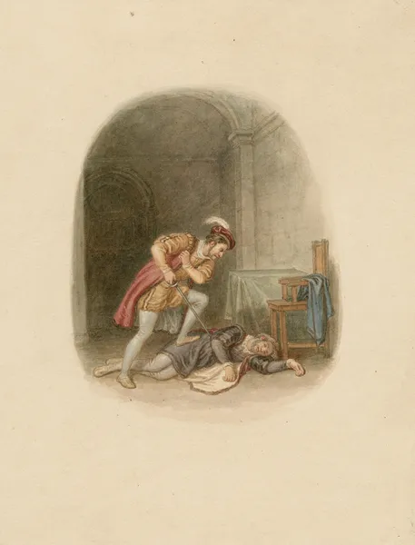 Illustrations to Shakespeare Pl.085 av John Massey Wright