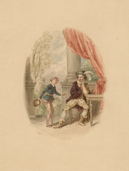 Illustrations to Shakespeare Pl.086 av John Massey Wright