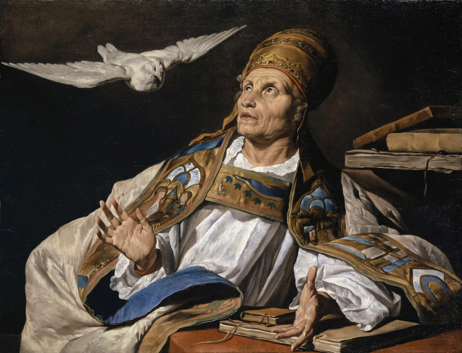 Saint Gregory av Matthias Stom