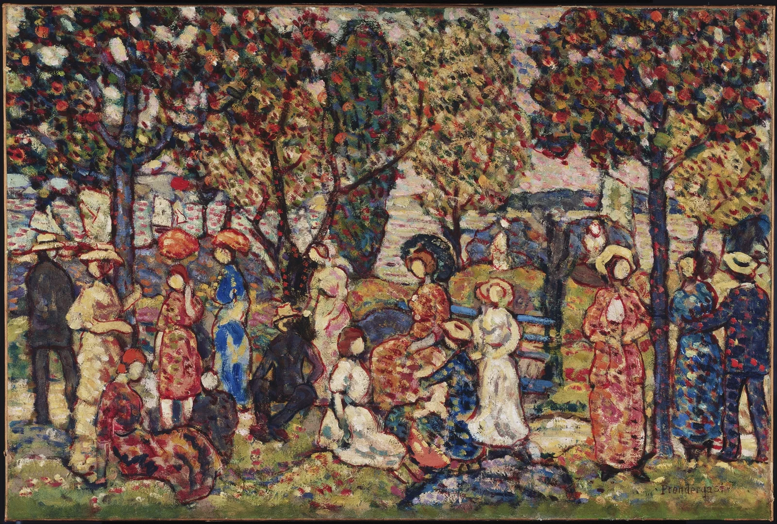 Autumn av Maurice Prendergast