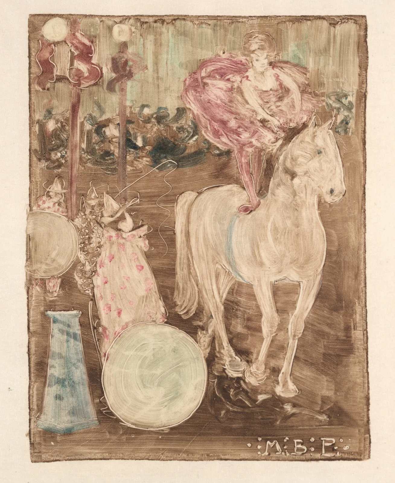 Bareback Rider av Maurice Prendergast
