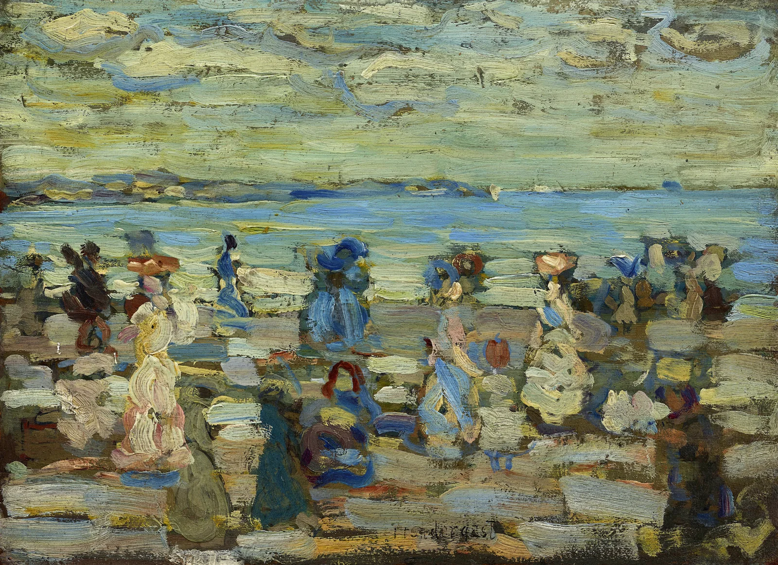 Beach Scene av Maurice Prendergast