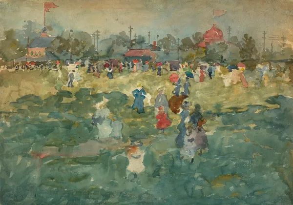 Franklin Park, Boston av Maurice Prendergast