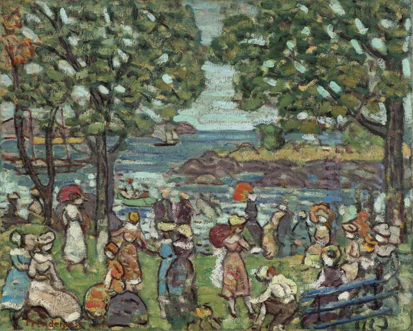 Salem Cove av Maurice Prendergast
