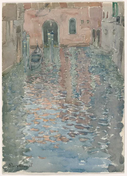 Venetian Canals av Maurice Prendergast