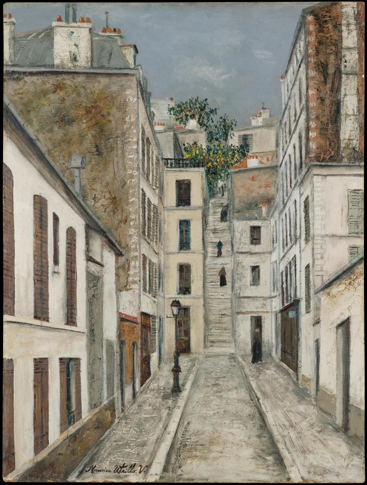 L’Impasse Cottin av Maurice Utrillo