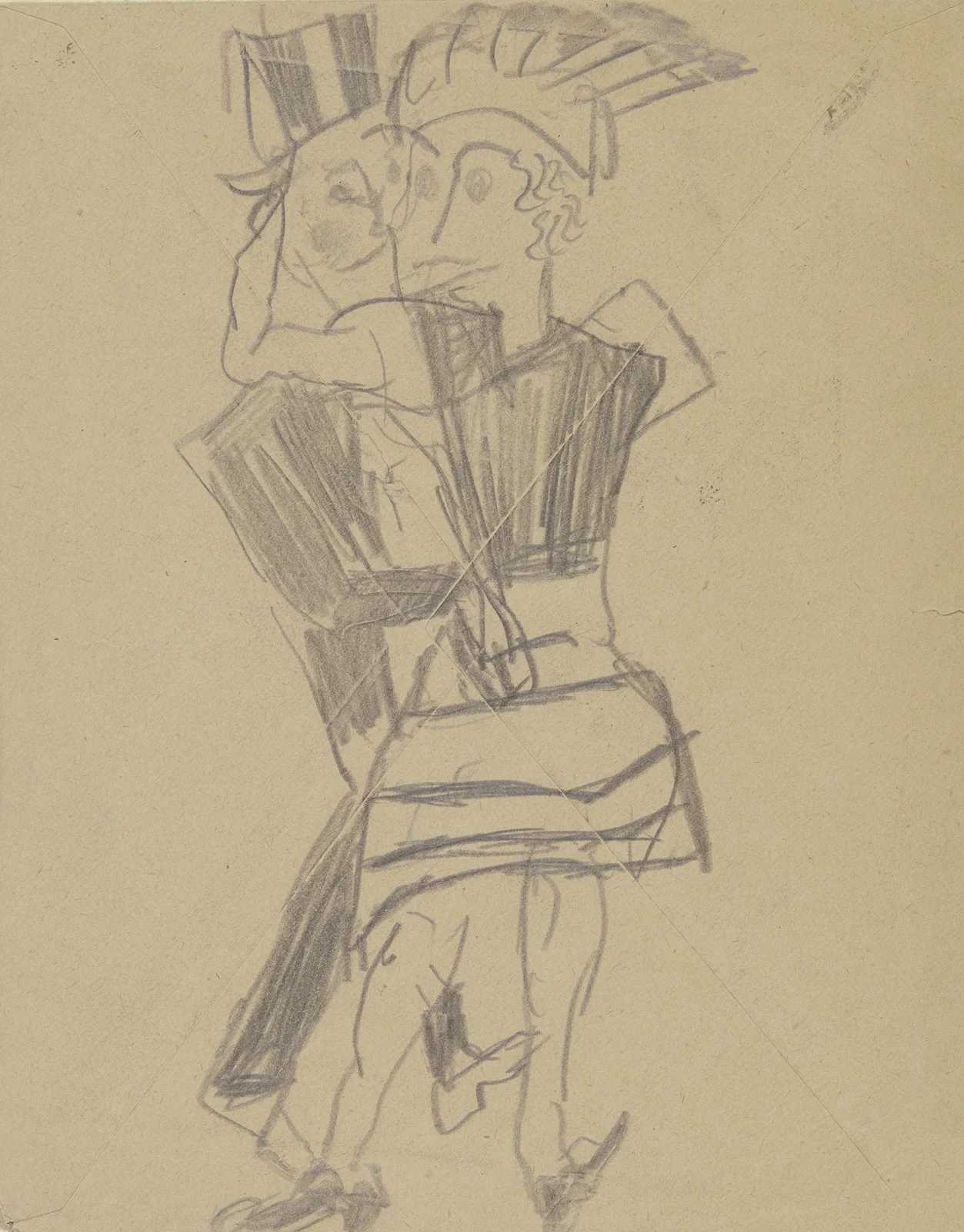 Dancing couple av Max Beckmann
