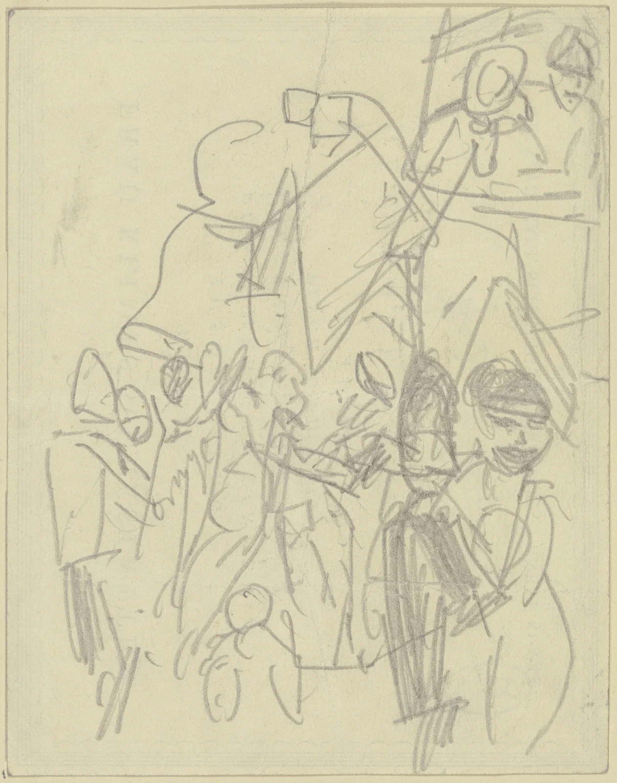 Dancing couples av Max Beckmann