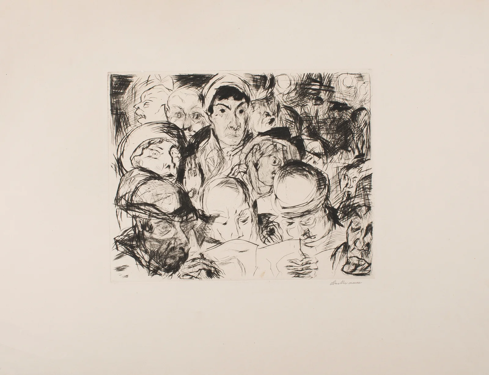 Declaration of War av Max Beckmann
