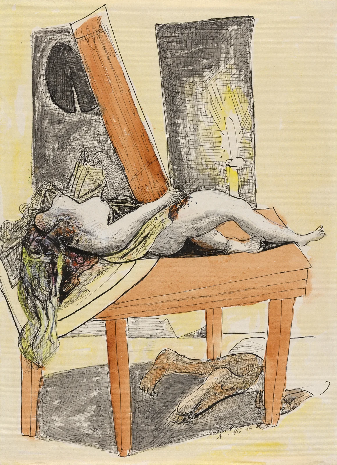 Der Mord av Max Beckmann