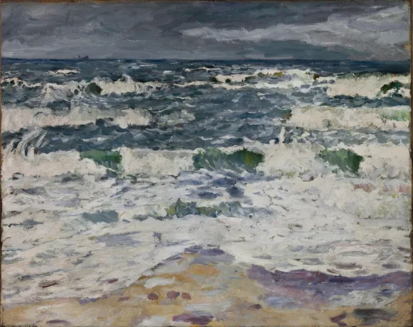 Gray Day at the Sea av Max Beckmann