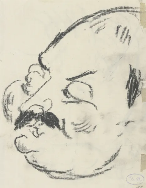 Head of Ugi Battenberg av Max Beckmann