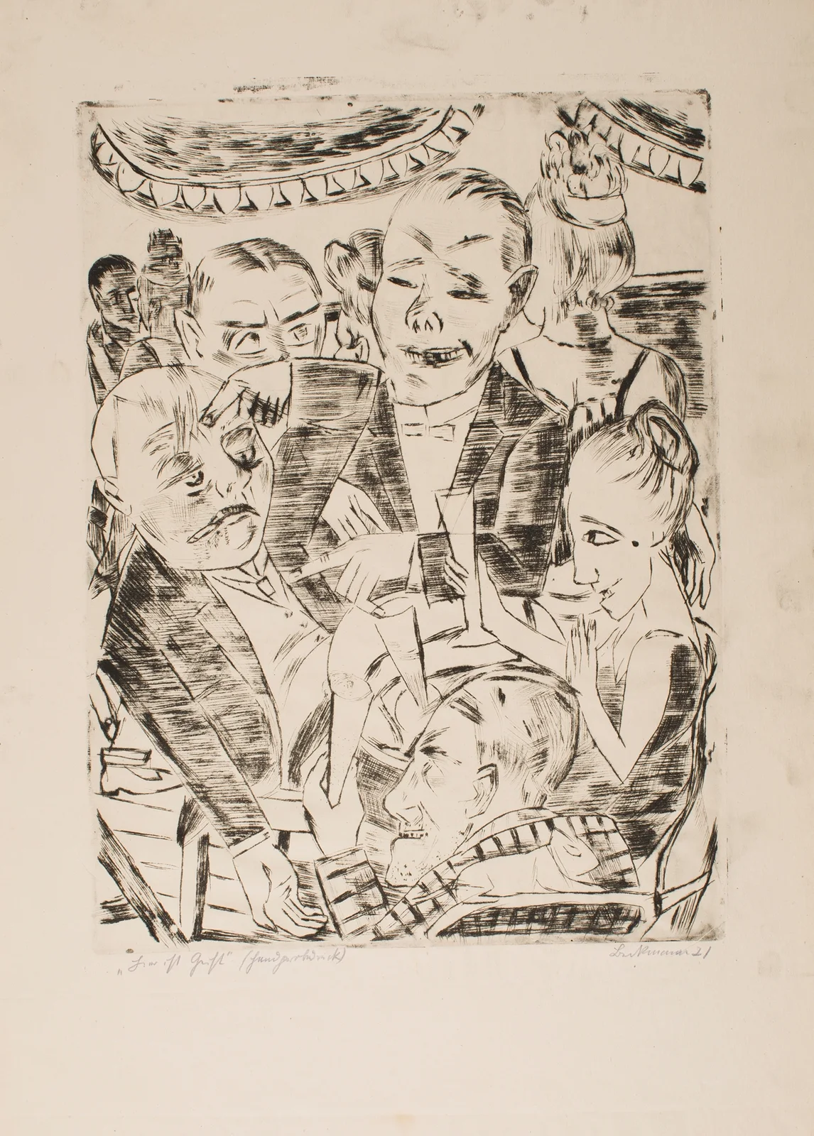 Here is Intellect av Max Beckmann