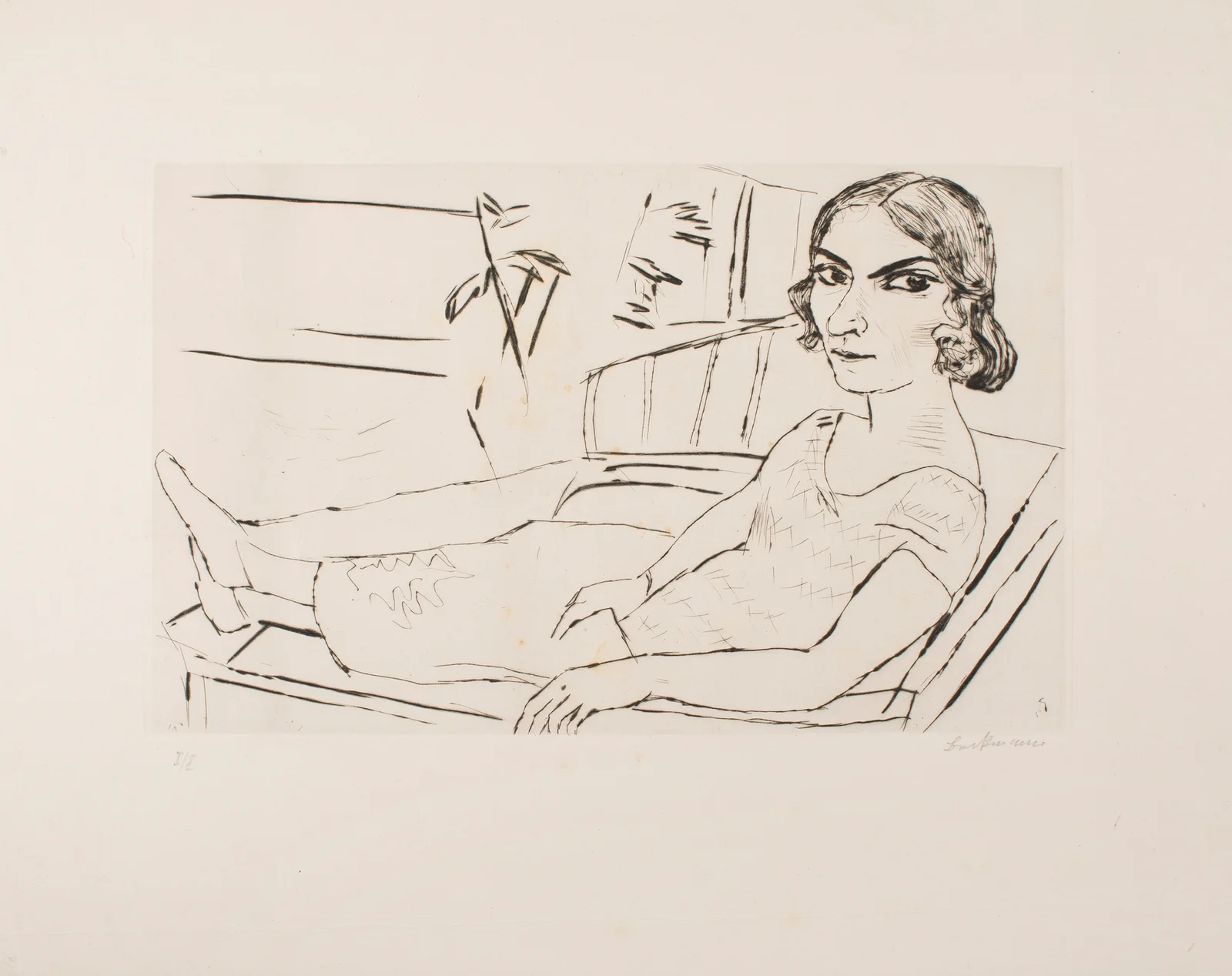 Italian av Max Beckmann