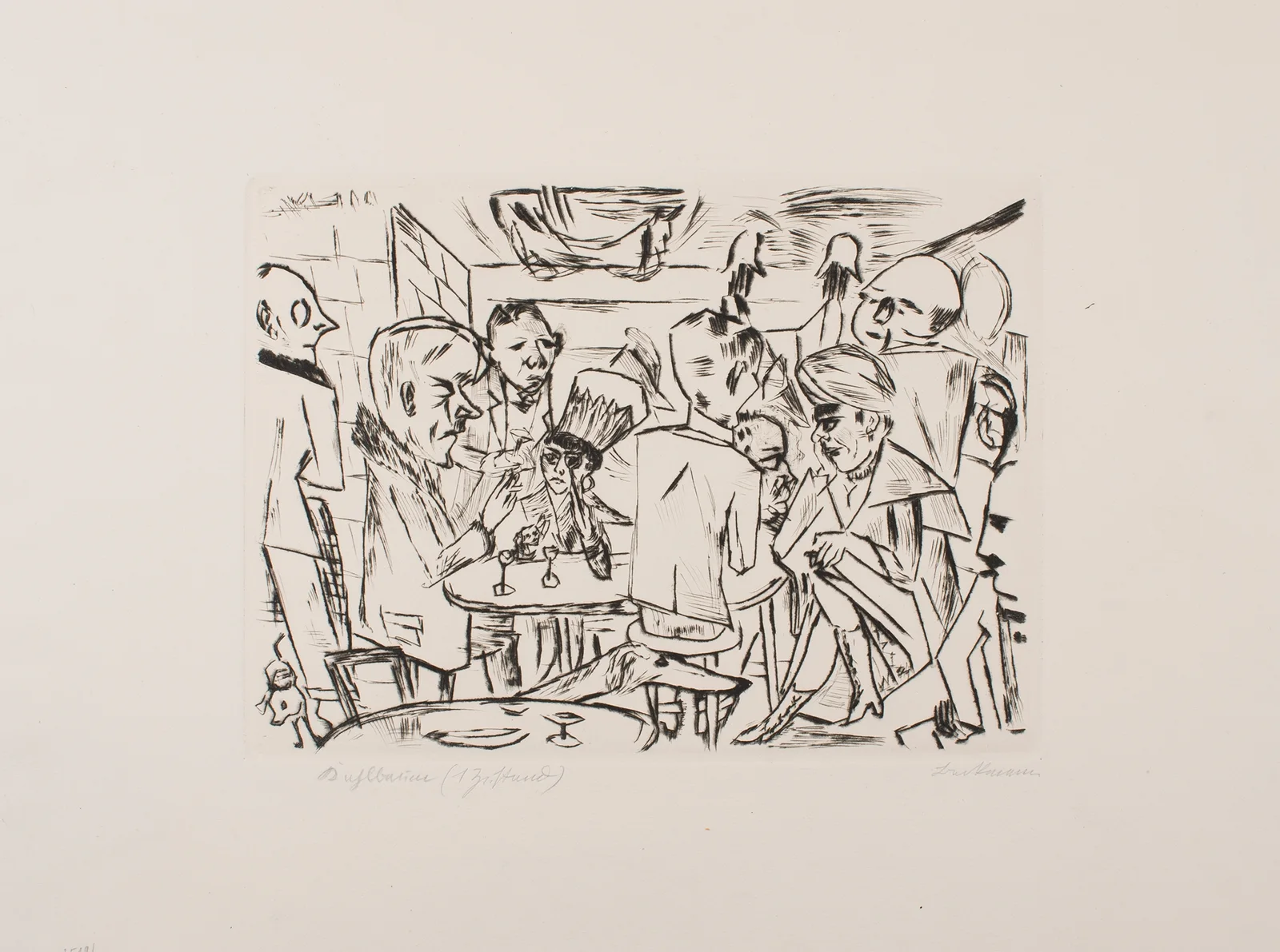 Kahlbaum av Max Beckmann