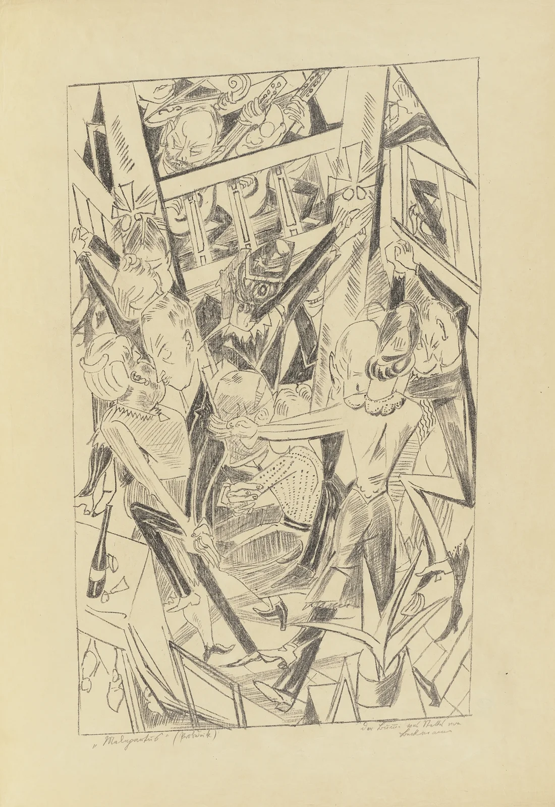 Malepartus av Max Beckmann