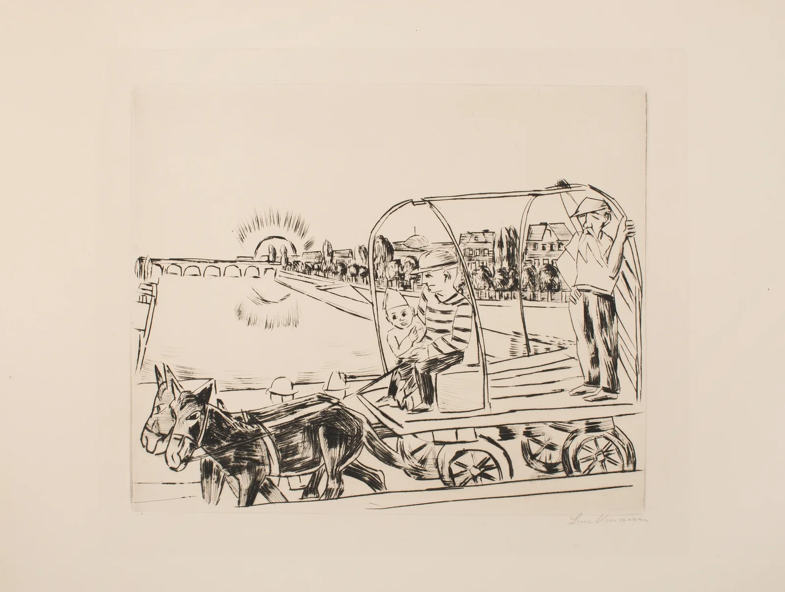 Morning av Max Beckmann