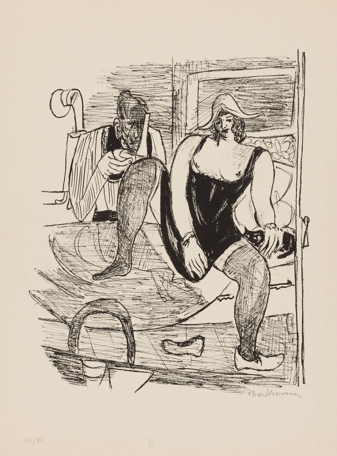 Morning av Max Beckmann