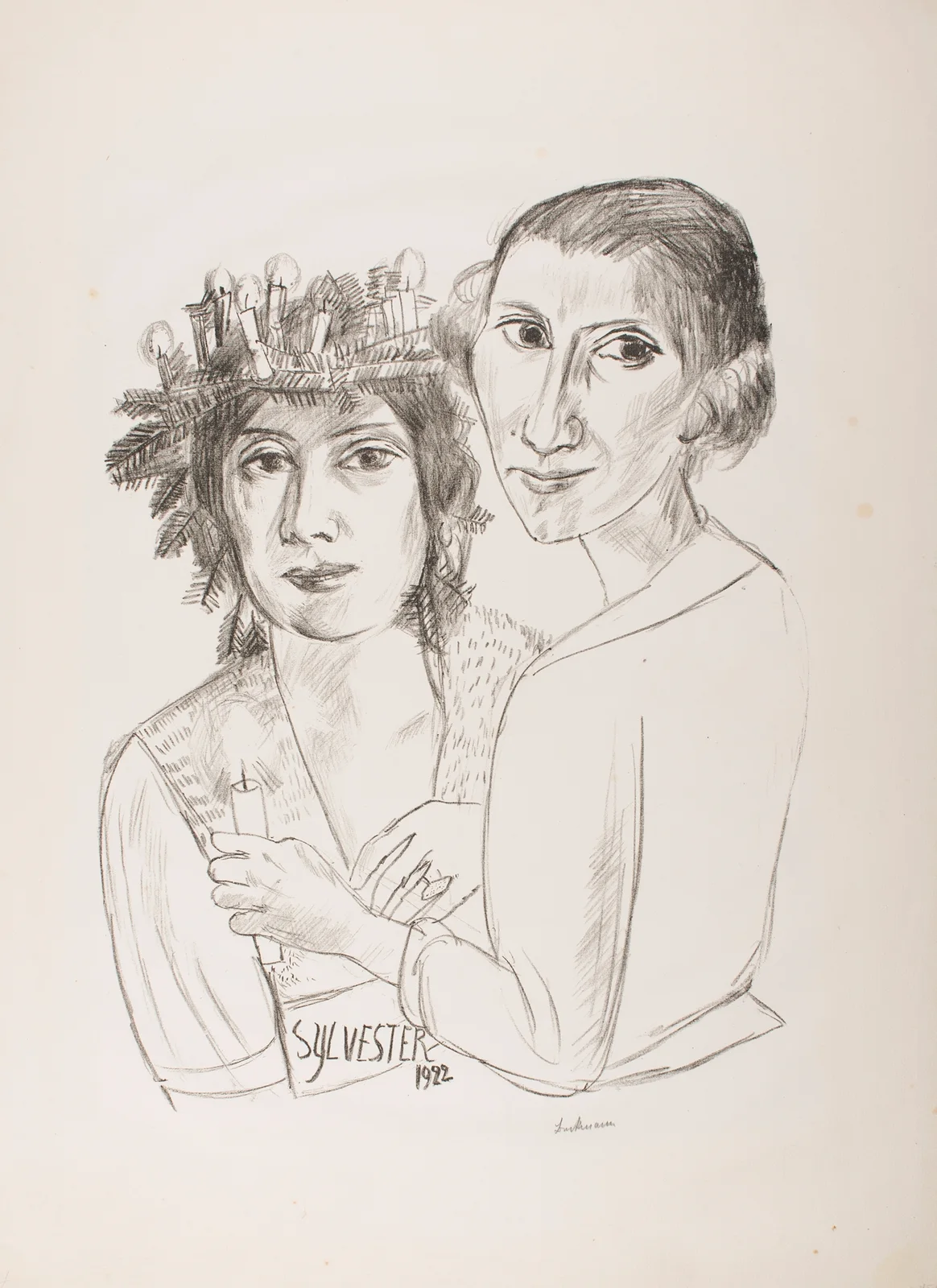 New Year’s Eve av Max Beckmann