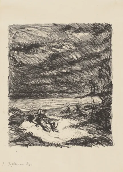 Orpheus at the Shore I av Max Beckmann