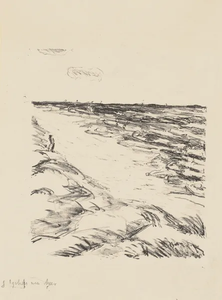 Orpheus at the Shore II av Max Beckmann